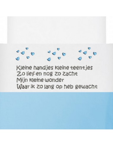 Laken wieg Kleine handjes