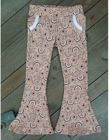 Flared pants Roze
