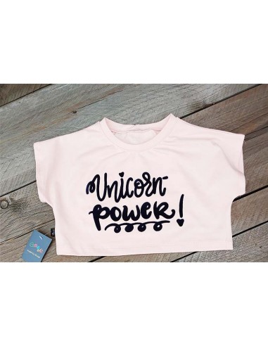 Crop shirt roze