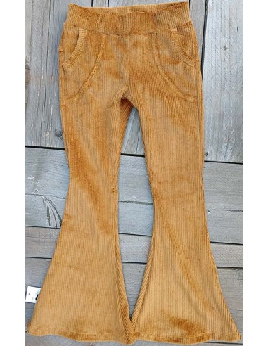 Flared pants rib