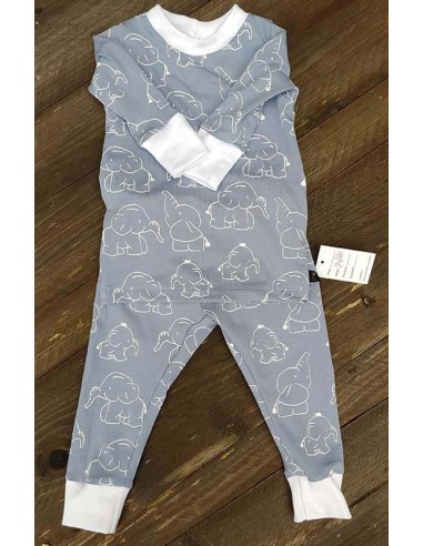Pyjama Olifant blauw