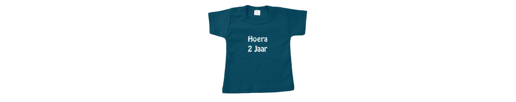 Eigen tekst T shirts